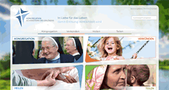 Desktop Screenshot of erloeserschwestern.de